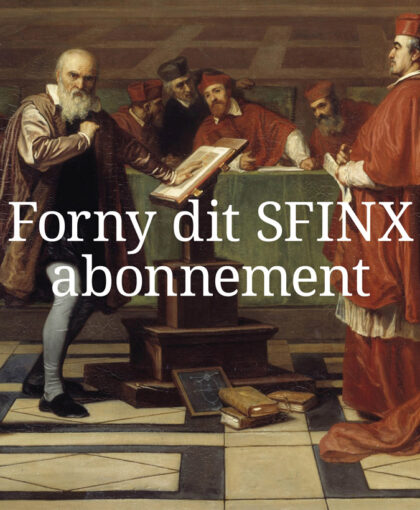 Forny dit SFINX abonnement