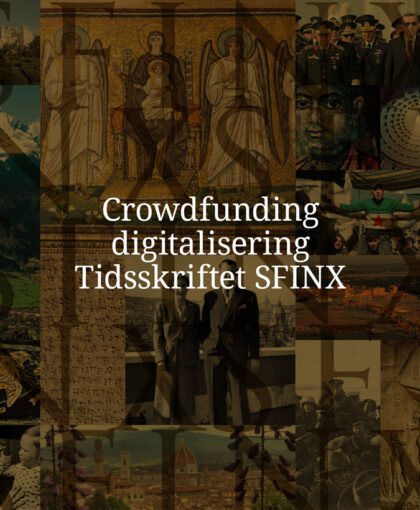 Crowdfunding digitalisering Tidsskriftet SFINX